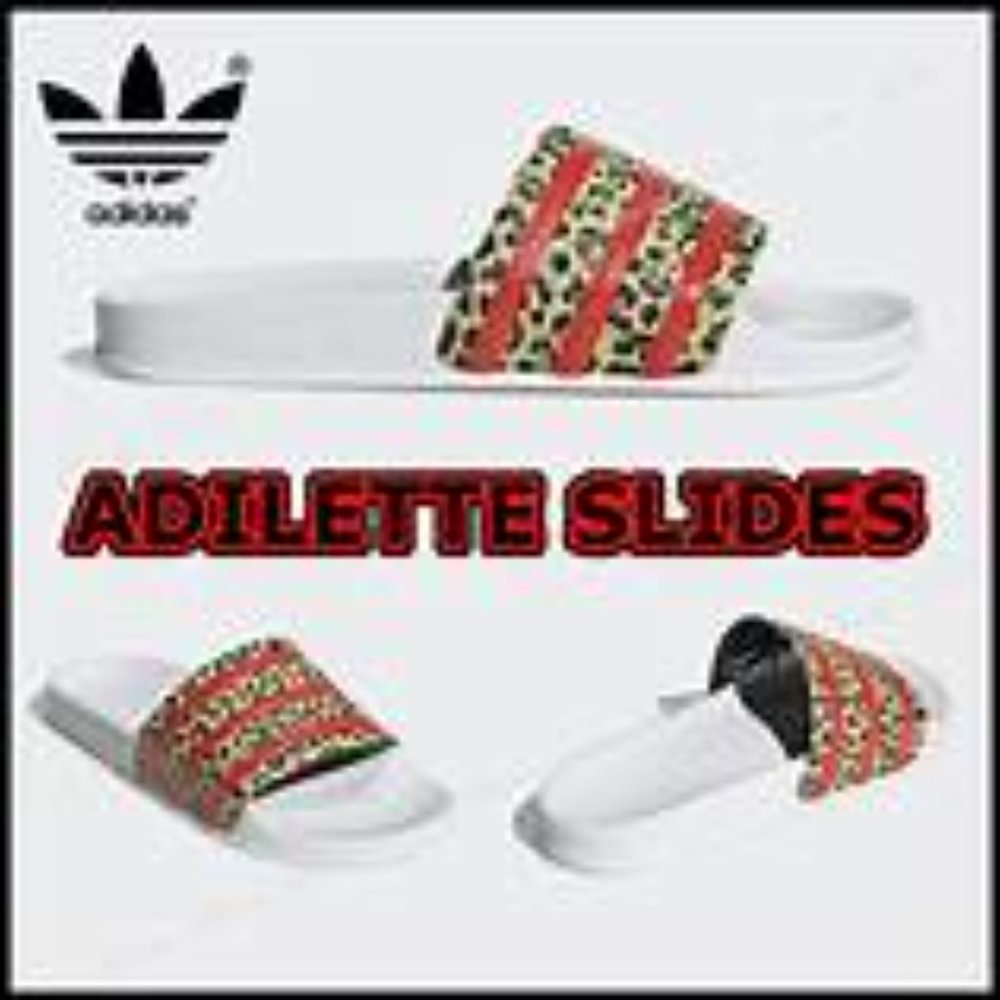Mens adidas Originals ADILETTE SLIDES FX5845  size10 - Picture 4 of 6